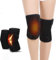 Wopohy - Rodillera magnética, 1 par de almohadillas magnéticas, autocalentamiento, rodillera de masaje de rodilla, soporte para senderismo, fútbol, baloncesto, correr, jumper rodilla, tenis