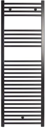 facula - Radiador Toallero De Agua Ocean Negro 1420x500mm (NO Eléctrico)