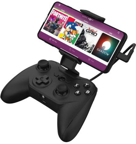 RiotPWR Rotor Riot Game Controller für Android Smartphones mit USB-C, kabelgebunden für störungsfreier Spielfluss, Power Pass Through Charging, ZeroG Halterung und verbesserter 8-Wege-D-Pad