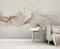 songqians Papier Peint Panoramique Oiseau Volant Abstrait Personnalisé Papier Peint 3D Pour Salon Chambre Décoration Murale