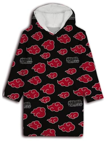 Naruto – Akatsuki – Sweat Poncho Coral Fleece – Taille Erwachsene
