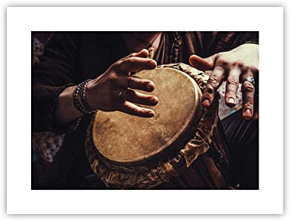 Poster ohne Rahmen Trommel Indien Musiker Deko 40x30cm Wandposter Art Prints Wandbilder Dekoration Wohnzimmer Schlafzimmer Küche Wanddeko Bild Wand Kunstdruck Modern Wall Art Decor P2XAA40x30-4866
