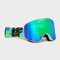 SIROKO - Snowboard- und Skibrillen OTG GX CypressBlau/Grün