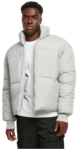 Urban Classics Women's Short Big Puffer Jacket, Lightasphalt, XL