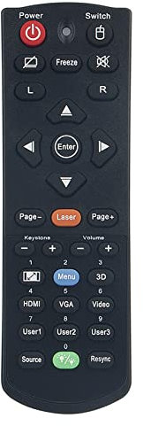 ALLIMITY Reemplazo de Mando a Distancia adaptar por Optoma Projector X320UST X351 X402 X355 EH415E EH415E-M EH415ST W412 W415E