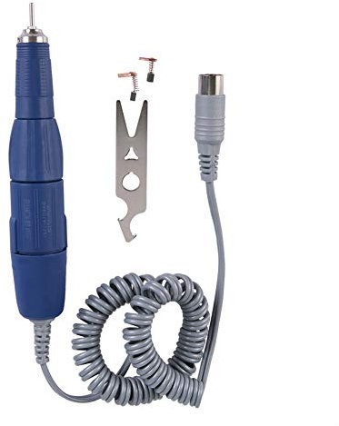 Nagellack-Handstück, 102L 2,35 Mm Stift-Design, Elektrischer Nagelbohrer-Griff, Handstück für Elektrische Nagel-Maniküre-Maschine (Blau)