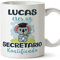 MUGFFINS Tazas Personalizadas para SECRETARIO - En Español - Koalificados Personalizados - 11 oz / 330 ml - Regalo Personalizable original y divertido