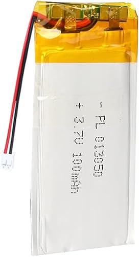 3.7V 100MAH 013050 Batterie De La LIPO Paquet De Batterie De Polymère Lithium Rechargeable avec JST Connector