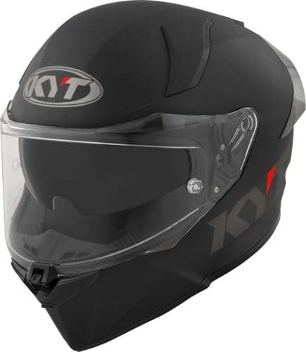 KYT R2R Plain Helm, schwarz matt, M (57/58)