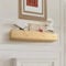VEVOR Fireplace Mantel, 72 x 8 x 5, 50 lbs Weight Capacity, Natural Wood Mantel for Over Fireplace, Wall Mounted Floating Farmhouse Shelf, Handcrafted Wood Mantel for Wall Decor, Rustic Natural
