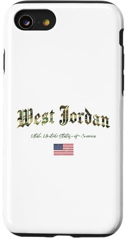Hülle für iPhone SE (2020) / 7 / 8 West Jordan Gothic Design Camouflage Version