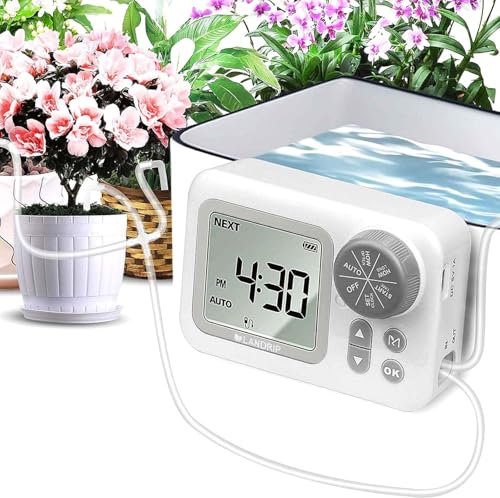 Landrip Sistema di irrigazione automatico fai da te, irrigazione automatica per piante da interno, sistema di irrigazione per fino a 15 piante in vaso