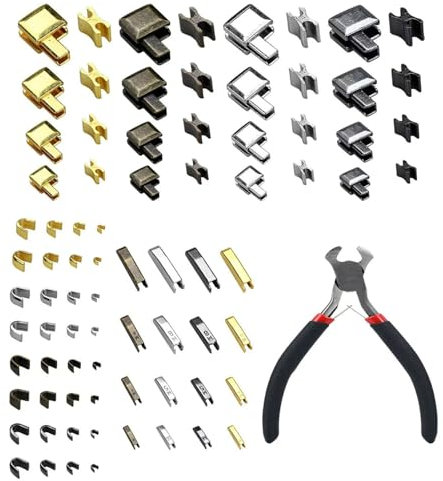LHZHLE Zipper Repair Kit Replacement: 81Pcs #3#5#8#10 Zipper Stop - Zipper Bottom - Zipper Pliers