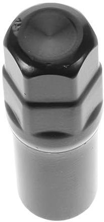 PENIKOKO Bloqueo del Volante de Aire atornillado Llave de Tubo para Pernos Llave para bujias Bloqueo de Abrazadera de Rueda nueces de Bloqueo Acero Black