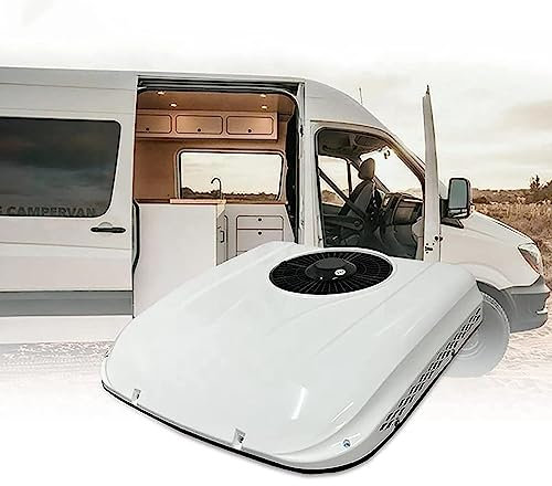 WOTZOV Condizionatore d'Aria per Camper, 12/24 Volt, Elettrico Universale, per Tetto di Camion e Camper, climatizzatore Elettrico per Auto e Camper, Aria condizionata da parcheg