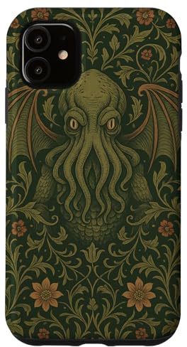 Cthulhu Tapetenkunst Nostalgischer Kosmischer Horror Cthulhu Hülle für iPhone 11