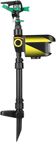 Motion Sensor Water Jet Repellent for Expelling Cats, Dogs, Herons, Hares, Foxes, and Deer - Effective Garden Guard Solution