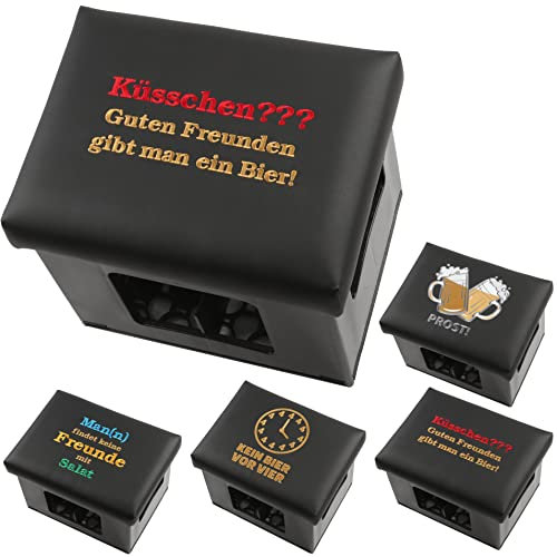 Bierkistensitz Bierkiste Bierkistensitz Bierkastensitz Sitz Bierkasten Aufsatz Hocker Auflage Polster Stehtische (Küsschen? ...Bier)