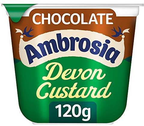 Ambrosia Chocolate Flavour Custard Pots - 12x120g