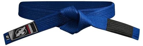 Hayabusa 2.0 Adult BJJ Belt - Premium Quality, IBJJF Compliant, Reinforced Double Stitching - Blue, A3