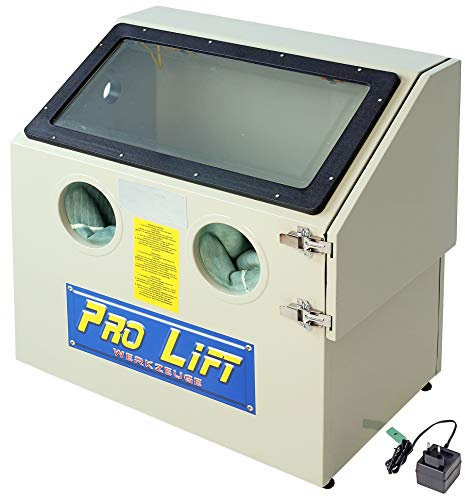 Pro-Lift-Werkzeuge Sableuse 110 l cabine de sablage sableuse 110 litres accessoires sable blaster industrie modèle de table