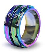 KnitPro K10435 Regenbogen-Ring, Edelstahl, Rainbow, 20,6mm