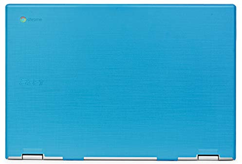 mCover Coque Rigide pour Acer Chromebook 15 CP315 Series 2019 15,6 (Non Compatible avec Les Anciens Acer chromebook 15 CB315 / CB515, etc.) (15 Pouce CP315 Chromebook, Aqua)