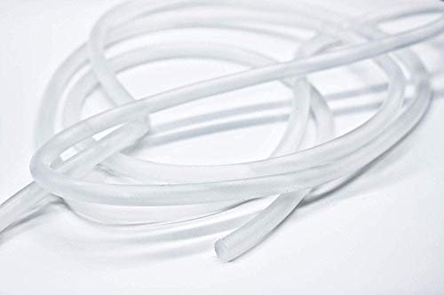 (2,86€/m) Silikonrundschnur, Rundschnur, Dichtung, Meterware, Verschiedene Größen Lebensmittelecht (5 mm)