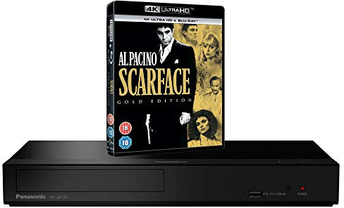 Panasonic DP-UB150 MULTIREGION Bundle with Scarface Ultra HD 4K Blu-ray Disc