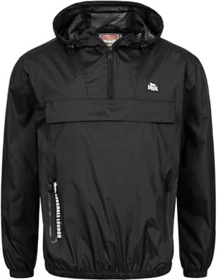 Lonsdale Herren Windjacke mit Kapuze normale Passform WEEDON BEC