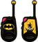 Lexibook, Batman, Walkie-Talkie Digitale, Raggio di Trasmissione di 2 km, Funzione Luce Morse, Clip da Cintura per Il Trasporto, Funzionamento a Batteria, Nero/Giallo, TW25BAT