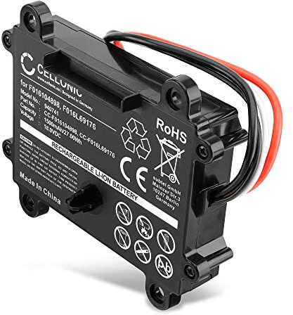 CELLONIC Akku kompatibel mit Bosch Indego 400, XS 300, S Plus 400, Bosch F016L69176, F016104898 18V 1500mAh Lithium Ionen