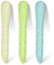 OFFCUP Dreieck Radiergummi, 3 Stück Dreieckradierer Grip, Universal Radiergummi, Radiergummi aus Gummi, Dreieckradierer Grip für Schulen und Büros Malerei(Blau, Grün, Gelb)