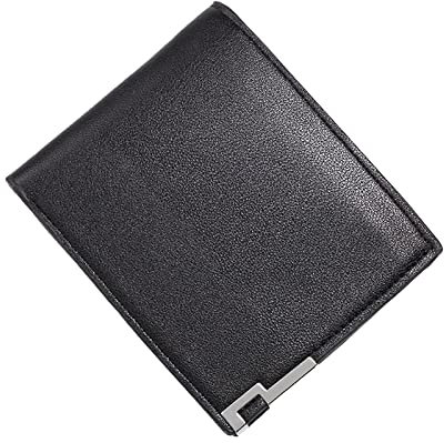 callmo Brieftasche Damen,Damen Portemonnaie mit V-Förmig geprägter Struktur, Druckknopf, Reißverschluss Geldbörse 02040124, Farbe:Schwarz Damen Geldbörse Leder Geldbeutel Damen Groß