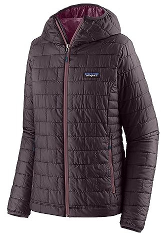 Patagonia Damen W's Nano Sitzsack Hoody Sweatshirt, Obsidian Pflaume, M