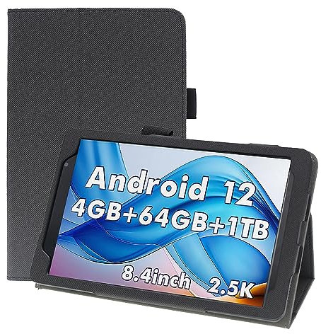 AKNICI Tablet Hülle für DOOGEE T20 Mini/DOOGEE T20 Mini Pro Tablet 8.4 Zoll, PU Leder Abdeckung Klappständer Case Cover Schutzhülle mit Handschlaufe Magnet für DOOGEE T20 Mini/DOOGEE T20 Mini Pro
