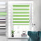 Doppelrollo Klemmfix ohne Bohren Rollos für Fenster ohne Bohren Grün 45x110cm-Stoffbreite 41cm Klemmrollos Fenster Rollo innen ohne Bohren Lichtdurchlässig