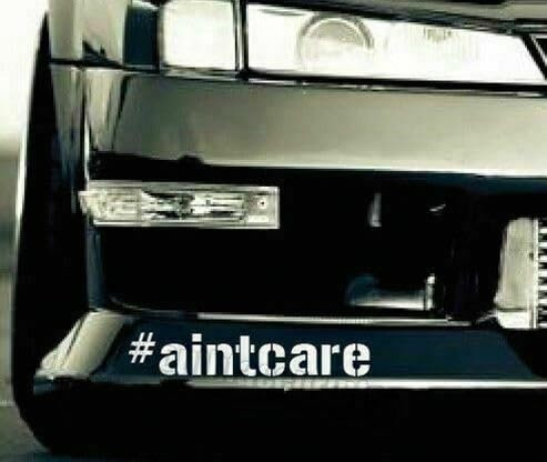 myrockshirt Hashtag aintcare mit egal i Dont Care 20cm Aufkleber Sticker Autoaufkleber Wandtattoo Profi Qualität UV beständig