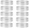 Tagtight 10PCS Edelstahl Tortenringe mit Löchern, Obstkuchen, Kuchen Mousse Ring, Tartelette Förmchen, Runde Dessertringe Backringe, Perforiert Schimmel Torte, Backwerkzeuge, 8cm