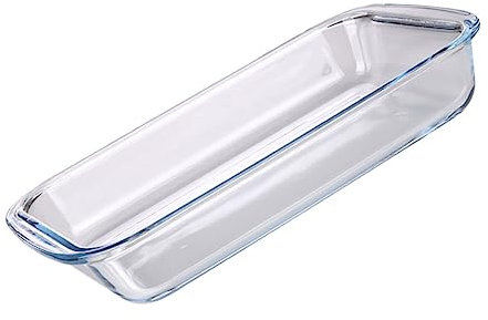 MAGICLULU Elegant Tempered Glass Dish Oven Hob to Oven Casserole Dishes Service Plate Fruit Storage Tray Steak Plate Dishware