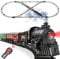 Hot Bee Rechargeable Alloy Train Set, Electric Train for Adults, Remote Control Trains