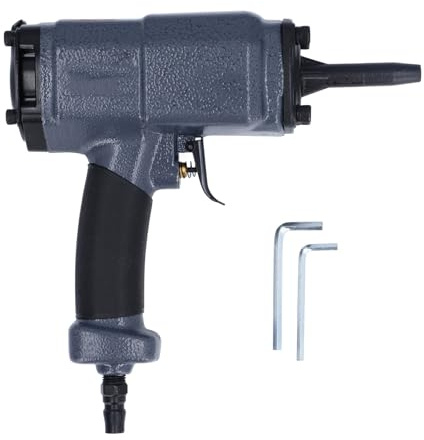 Air Nail Puller, 0.4 ‑ 0.7mpa Pneumatic Nailer Removes, 1 ‑ 5mm Diameter 1 ‑ 50mm Length Nails Remover Tool for Denailing & Recycling Wood