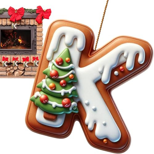 ZHUMCCY Acryl-Weihnachtsschmuck, Christbaumschmuck | Niedliche Weihnachtsbaumdekoration, Heimdekoration,Dekorative Ornamente, kreative Weihnachtsdekorationen, Dekorationen für drinnen und draußen