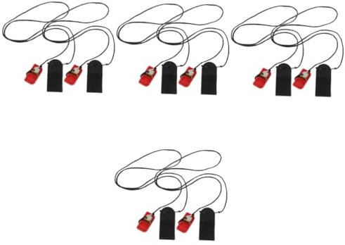 POPETPOP 8pcs Treadmill Magnet Safety Key Treadmill Parts Emergency Stop Key Running Machine Supplies