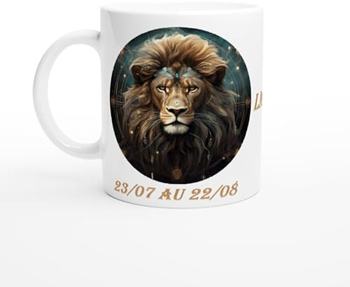 Générique Mug signe Lion un très jolie mug à offrir à une collègue, collègue ou une amie, ami ou tout autres personnes de votre entourage