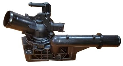 MEIZIYU Termostato de refrigerante del motor, apto for ALFA, ROMEO FIAT 500X JEEP COMPASS 46346508 46345105 46341317 55284994 conjunto de cubierta de carcasa Termostato del sistema de refrigeración de