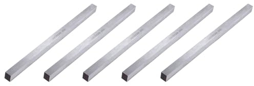 Uikdjgu 5 Stücke 10 mm X 10 mm X 200 mm Drehen Abstechen Fraesen Drehmaschine HSS Drehstahl Werkzeug Bit