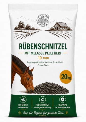 Rübenschnitzel Pelletiert 20 kg mit Melasse