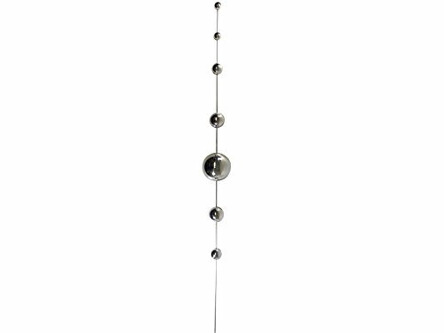 Edelstahl Groß Gazing Ball Gartenstecker/– 7 Balls