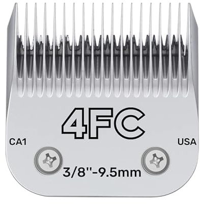 OwnLifeYF Professionelle Schermaschine für Haustiere, A5-Klinge, passend für die meisten Andis Oster Schermaschinen, Keramik-Klinge (4F)